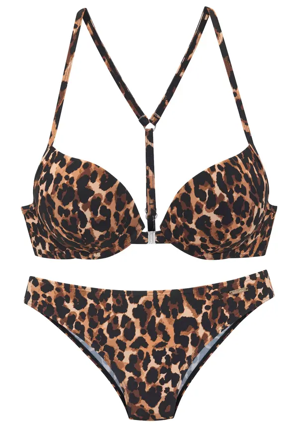 Bruno Banani Bruno Banani Bikini  bež / rjava / črna