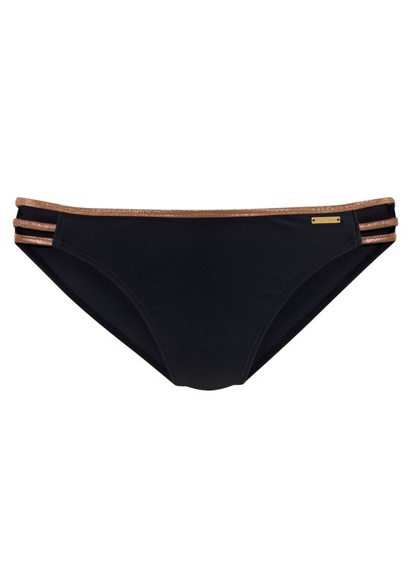 BRUNO BANANI BRUNO BANANI Bikini hlačke  zlata / črna