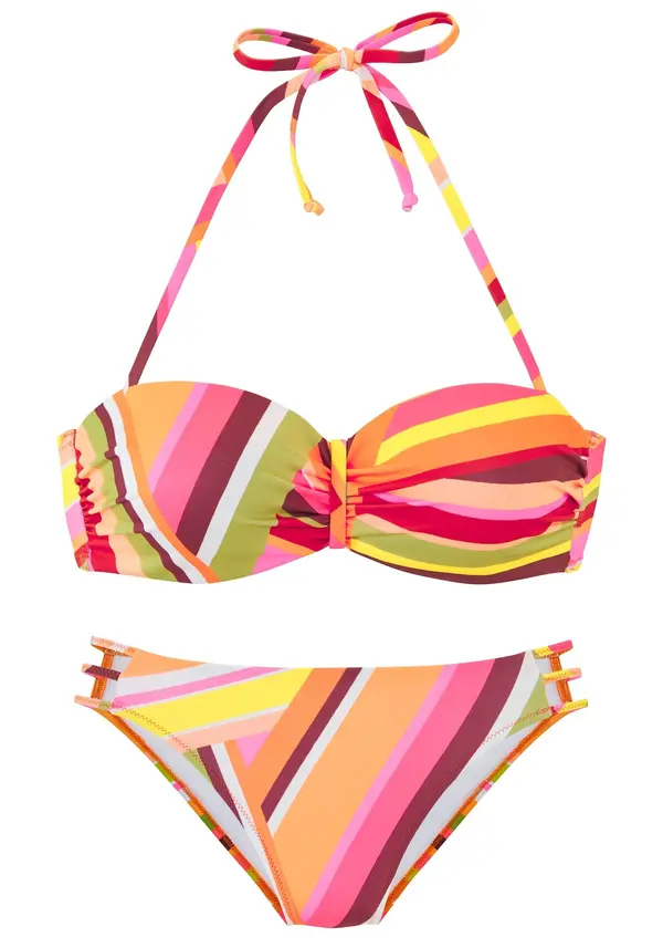 Bruno Banani Bruno Banani Bikini  jabolko / oranžna / roza / burgund