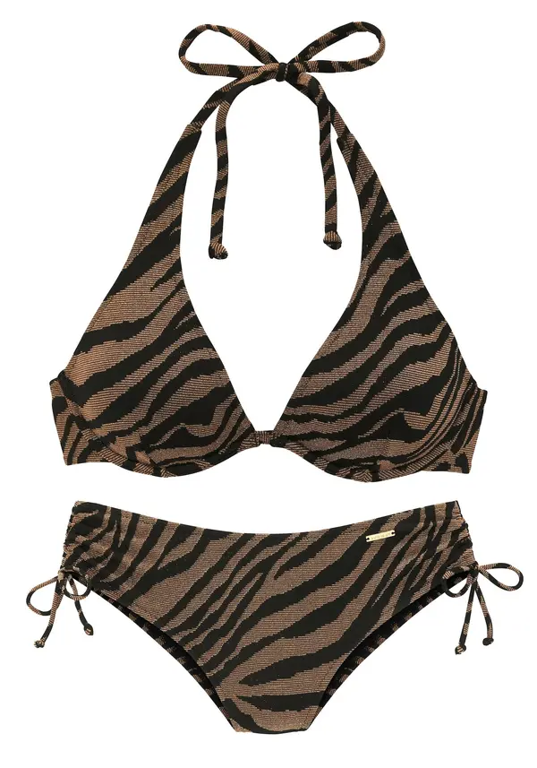 Bruno Banani Bruno Banani Bikini  rjava / črna