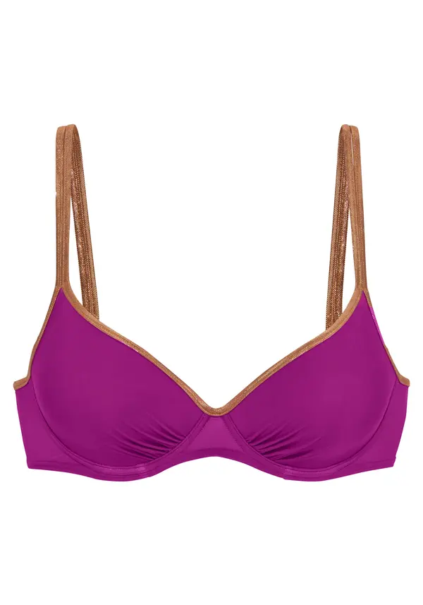 Bruno Banani Bruno Banani Bikini zgornji del  rjasto rjava / lila