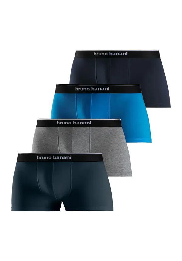 Bruno Banani Bruno Banani Boksarice  modra / nočno modra / pegasto siva / črna