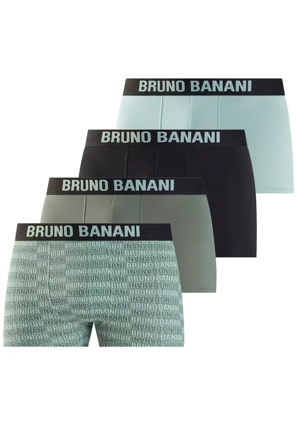 Bruno Banani Bruno Banani Boksarice  pastelno modra / oliva / meta / črna