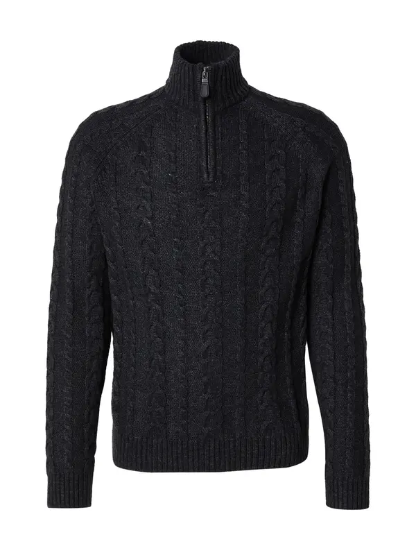 Bruun & Stengade Bruun & Stengade Pulover 'Askel'  antracit