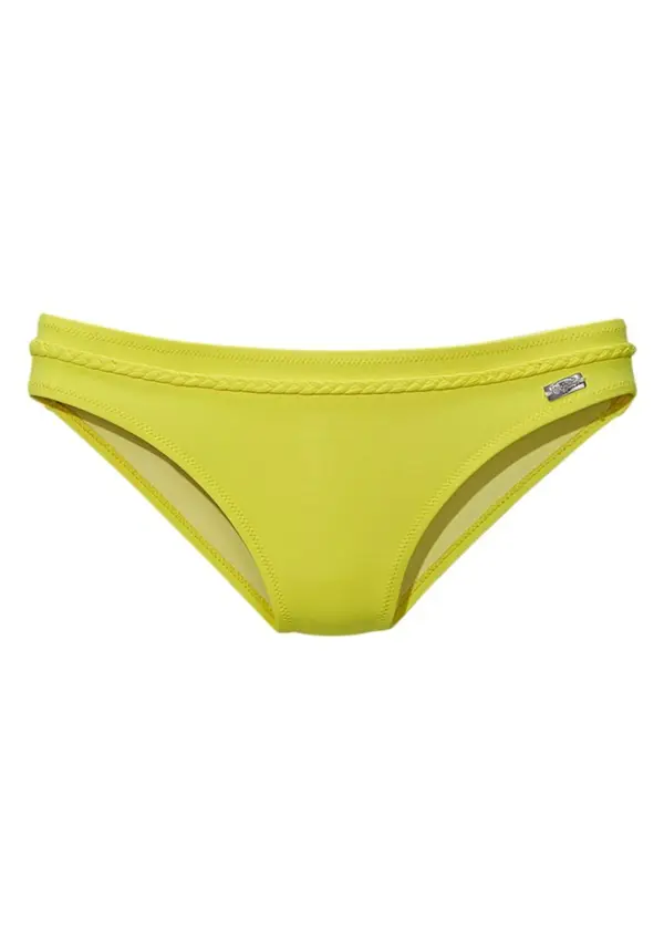 BUFFALO BUFFALO Bikini hlačke 'Happy'  rumena