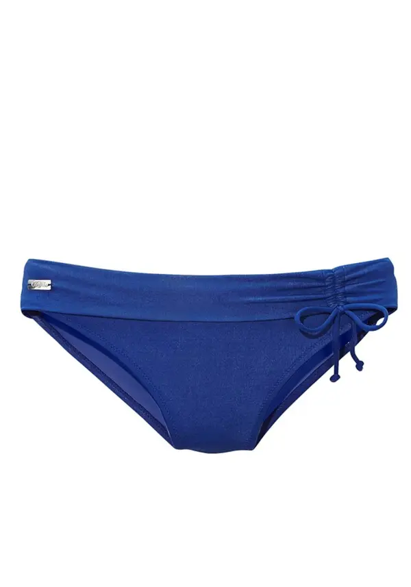 BUFFALO BUFFALO Bikini hlačke 'Happy'  temno modra