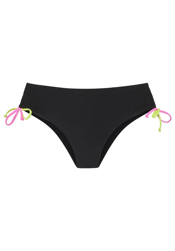 BUFFALO BUFFALO Bikini hlačke  kivi / svetlo roza / črna