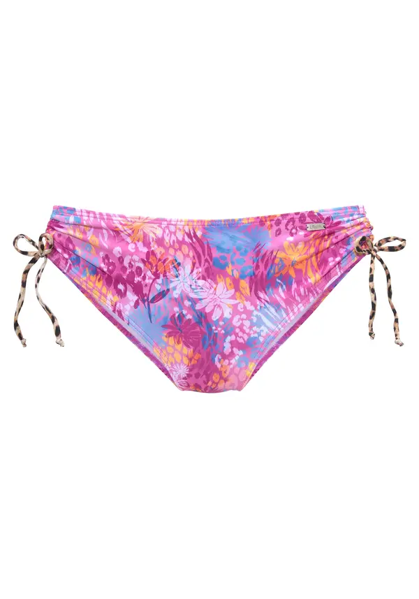 BUFFALO BUFFALO Bikini hlačke  modra / rumena / roza / bela
