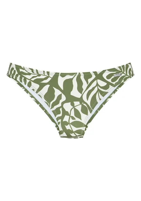 BUFFALO BUFFALO Bikini hlačke  oliva / bela