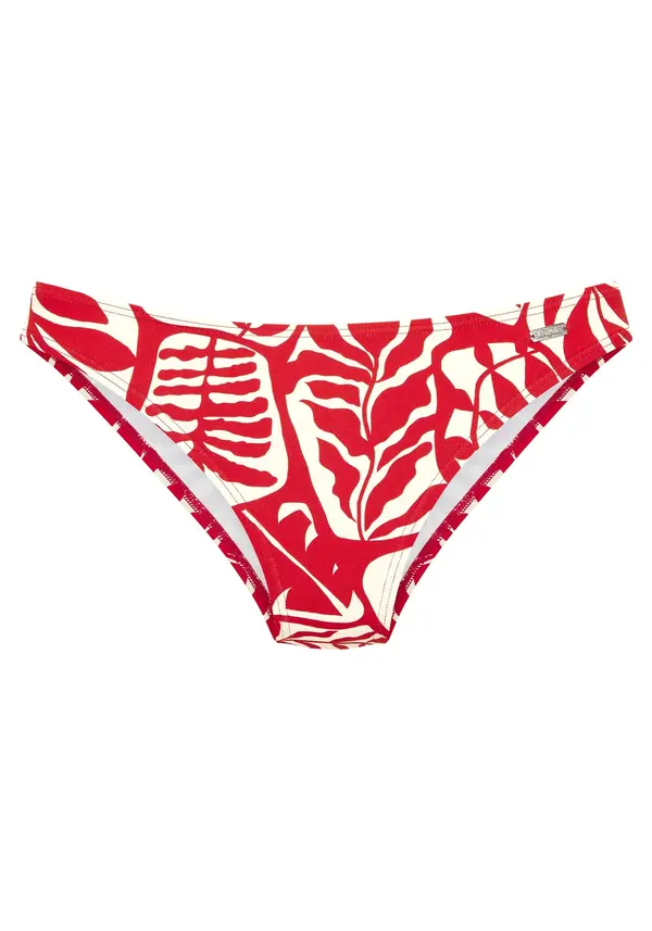 BUFFALO BUFFALO Bikini hlačke  rdeča / bela
