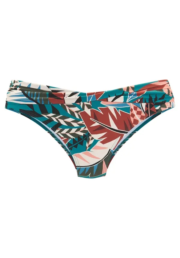 BUFFALO BUFFALO Bikini hlačke  slonovina / cijansko modra / rjasto rjava / črna