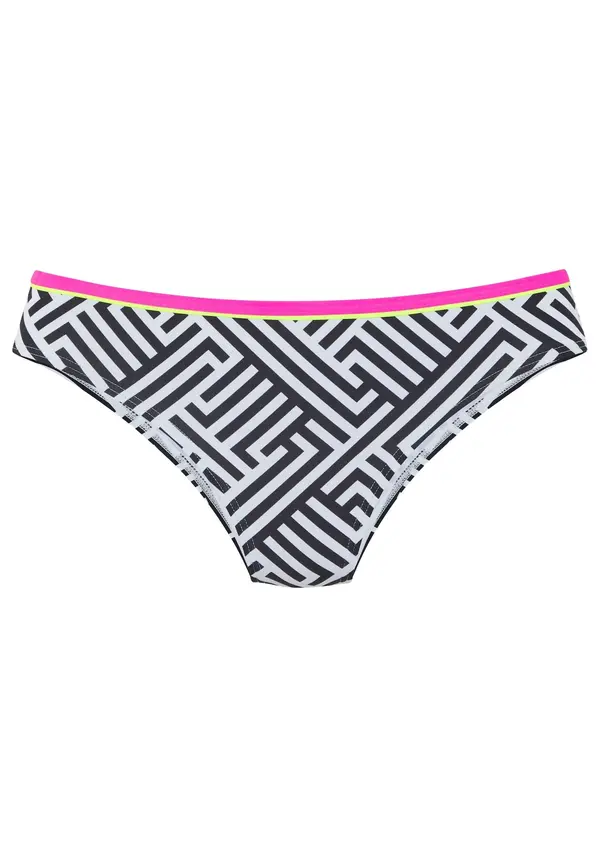 BUFFALO BUFFALO Bikini hlačke  staro roza / črna / off-bela