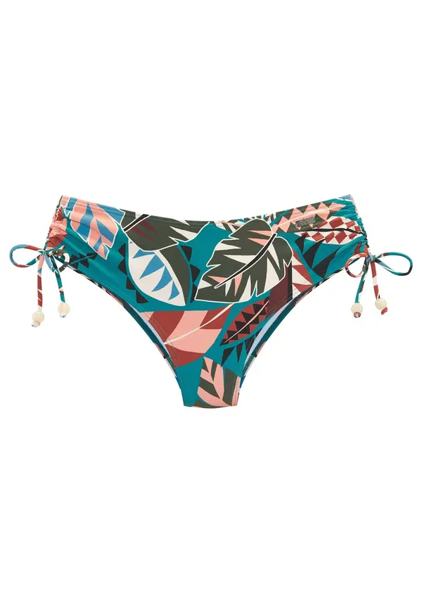 BUFFALO BUFFALO Bikini hlačke  turkizna / svetlo modra / kaki / losos