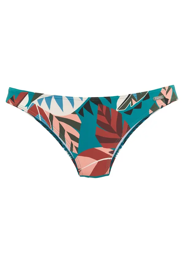 BUFFALO BUFFALO Bikini hlačke  voda / oranžna / rdeča / bela