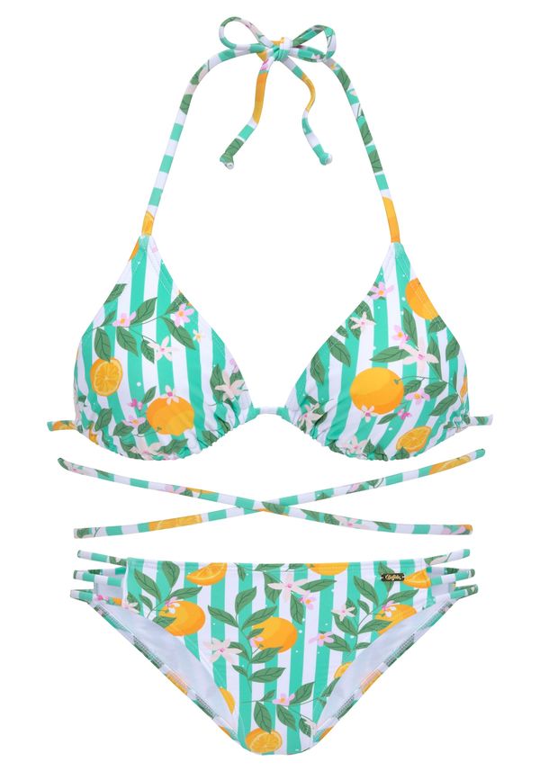 BUFFALO BUFFALO Bikini  meta / žad / mandarina / off-bela