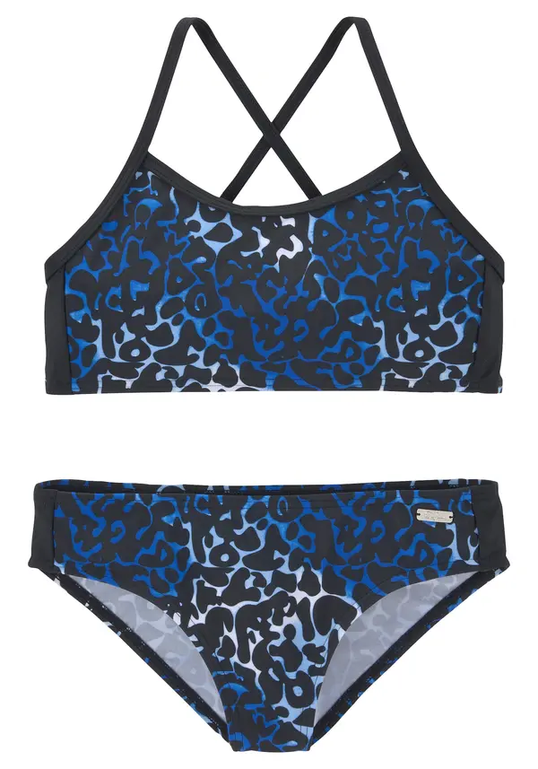 BUFFALO BUFFALO Bikini  modra / črna