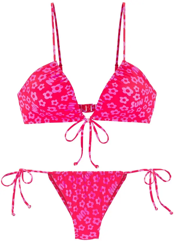 BUFFALO BUFFALO Bikini  roza / rdeča