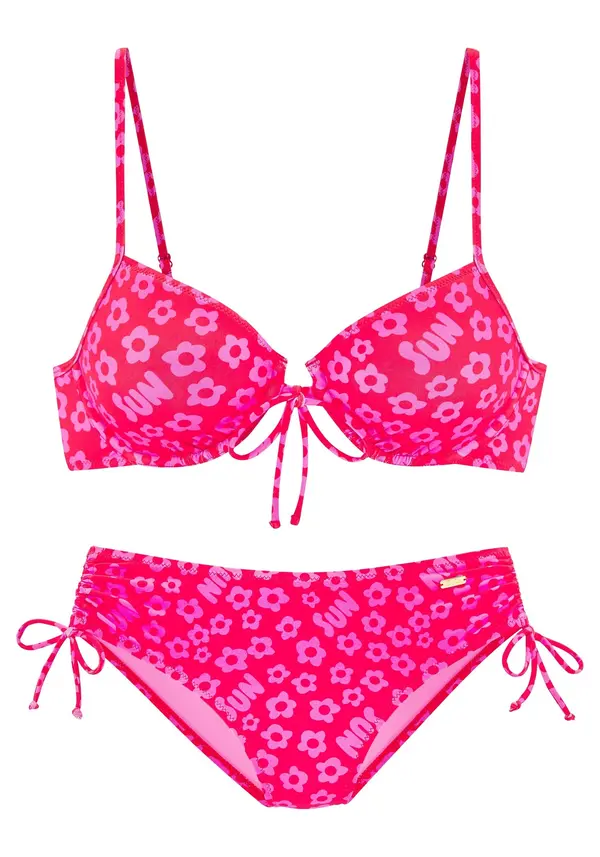 BUFFALO BUFFALO Bikini  svetlo roza / temno roza