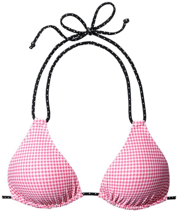 BUFFALO BUFFALO Bikini zgornji del 'Florida'  temno roza / črna / bela