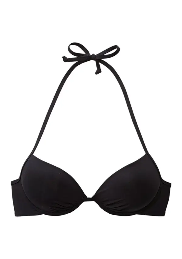 BUFFALO BUFFALO Bikini zgornji del 'Happy'  črna