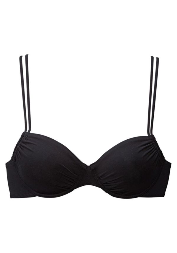 BUFFALO BUFFALO Bikini zgornji del 'Happy'  črna