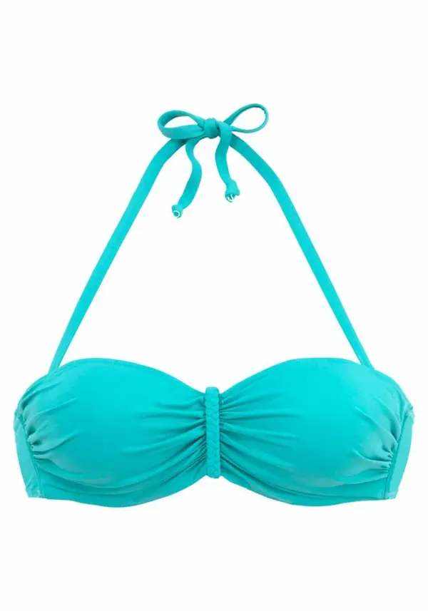BUFFALO BUFFALO Bikini zgornji del 'Happy'  turkizna