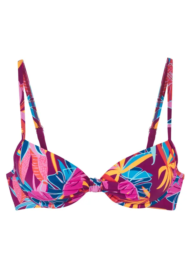 BUFFALO BUFFALO Bikini zgornji del  modra / rumena / jagoda / oranžna