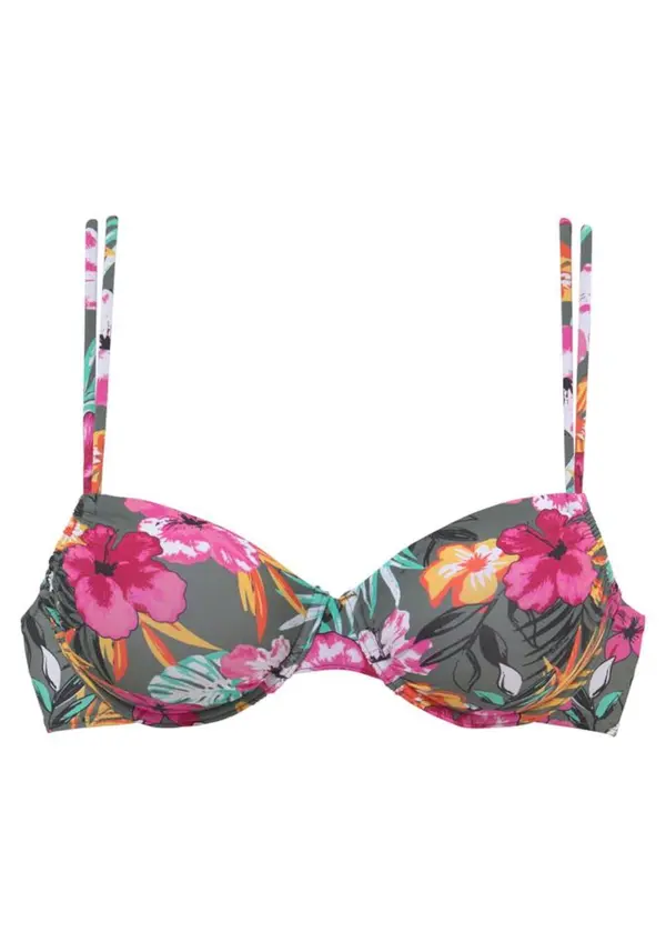 BUFFALO BUFFALO Bikini zgornji del  siva / mešane barve