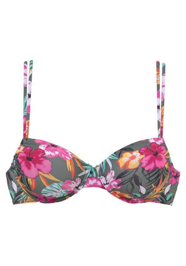 BUFFALO BUFFALO Bikini zgornji del  siva / mešane barve