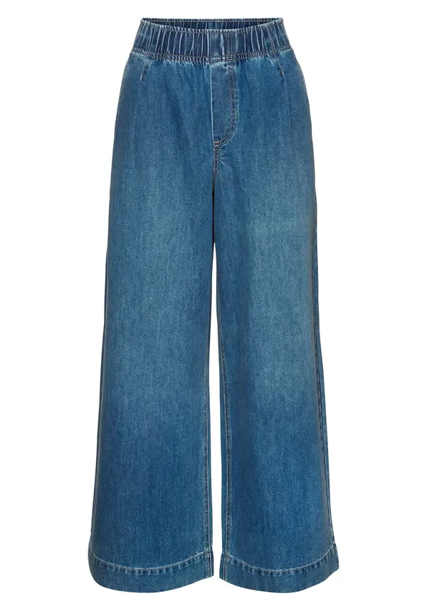BUFFALO BUFFALO Elegantne kavbojke  moder denim