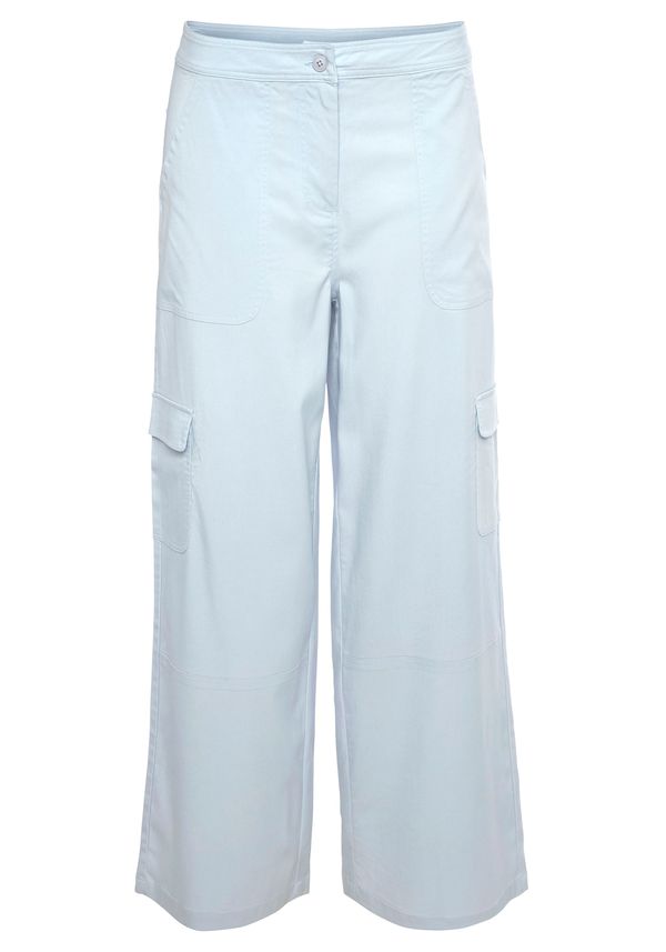 BUFFALO BUFFALO Kargo hlače  svetlo modra