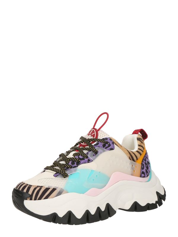 BUFFALO BUFFALO Nizke superge 'TRAIL ONE'  voda / gorčica / črna / bela