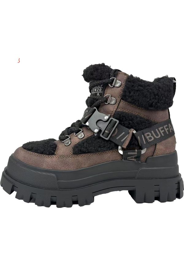 BUFFALO BUFFALO Škornji  rjava / črna