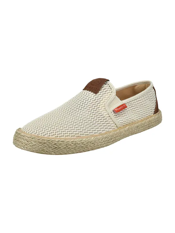 bugatti bugatti Espadrile  kremna / pesek / čokolada