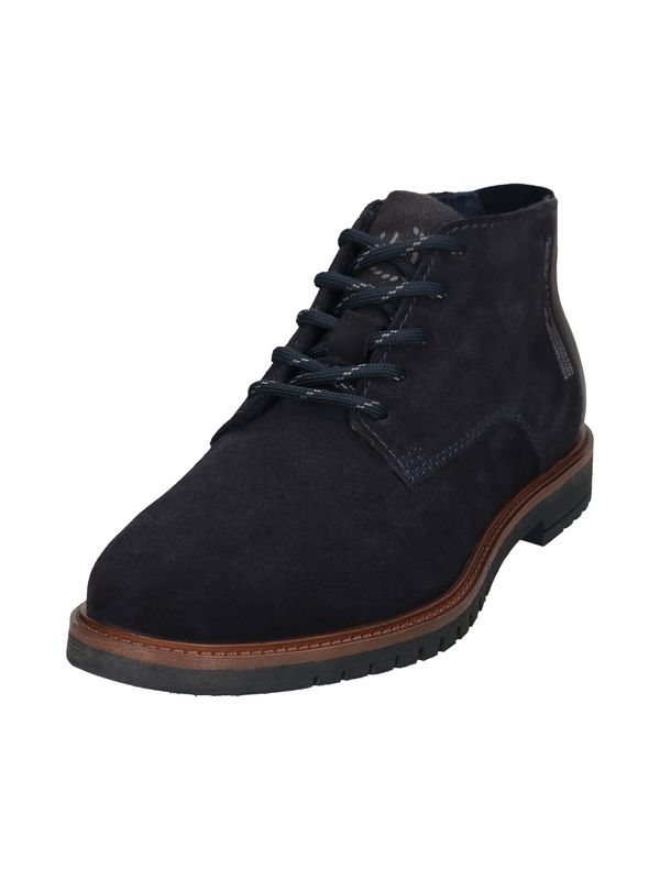 bugatti bugatti Škornji z vezalkami  nočno modra