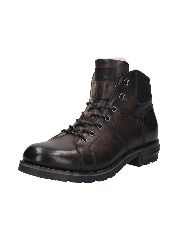 bugatti bugatti Škornji z vezalkami  siva