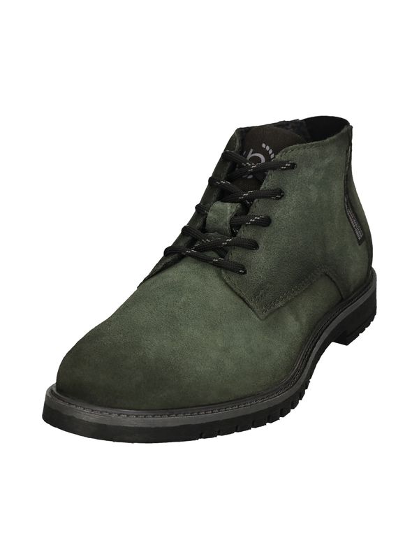 bugatti bugatti Škornji z vezalkami  temno zelena