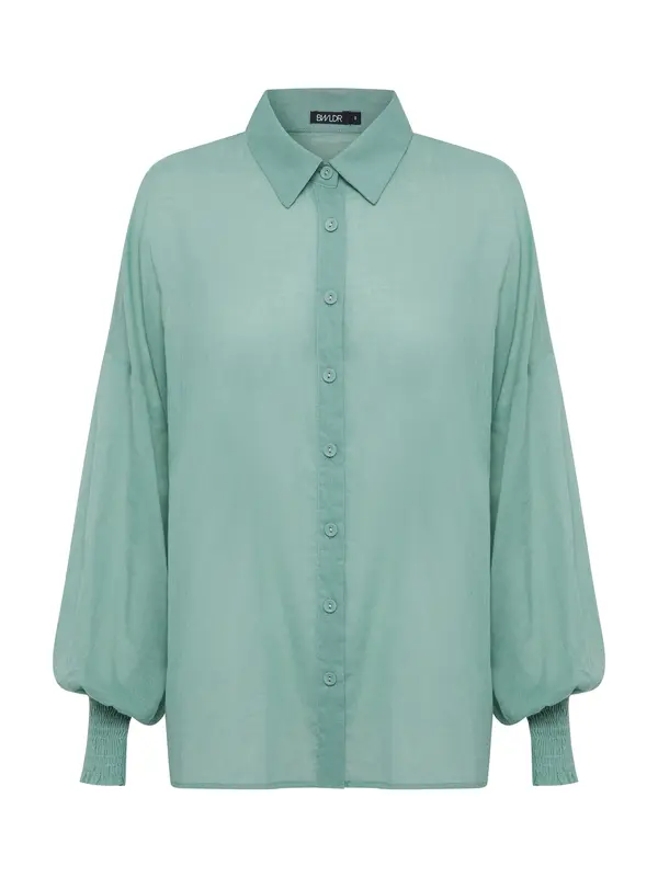 BWLDR BWLDR Bluza 'Elizabeth'  pastelno zelena