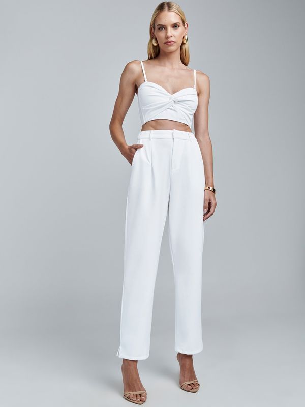 BWLDR BWLDR Hlače 'Savay'  bela