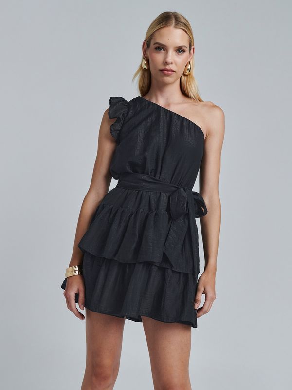 BWLDR BWLDR Koktejl obleka 'Santi'  črna