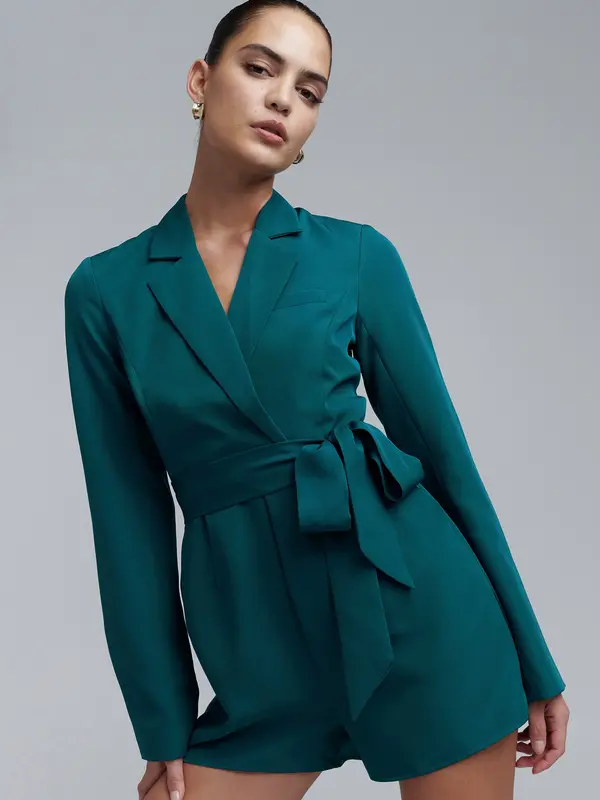 BWLDR BWLDR Kombinezon 'Kate'  temno zelena