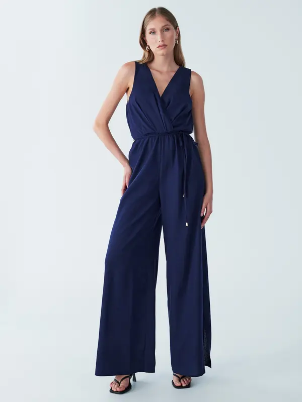 BWLDR BWLDR Kombinezon 'SPARKLE JUMPSUIT'  mornarska