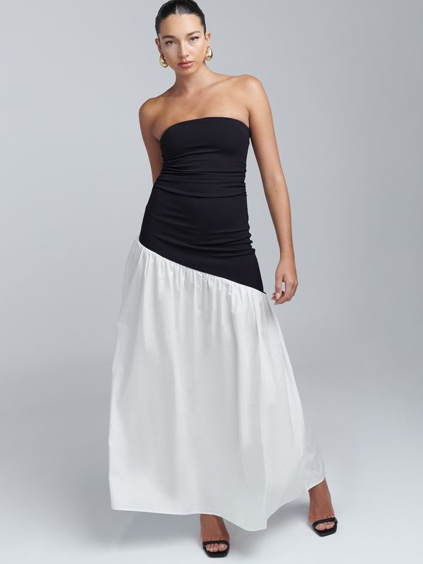 BWLDR BWLDR Obleka 'Aimee'  črna / bela