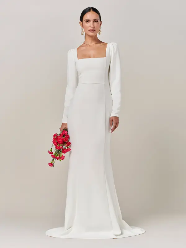 BWLDR BWLDR Obleka 'AMARIA GOWN'  bela