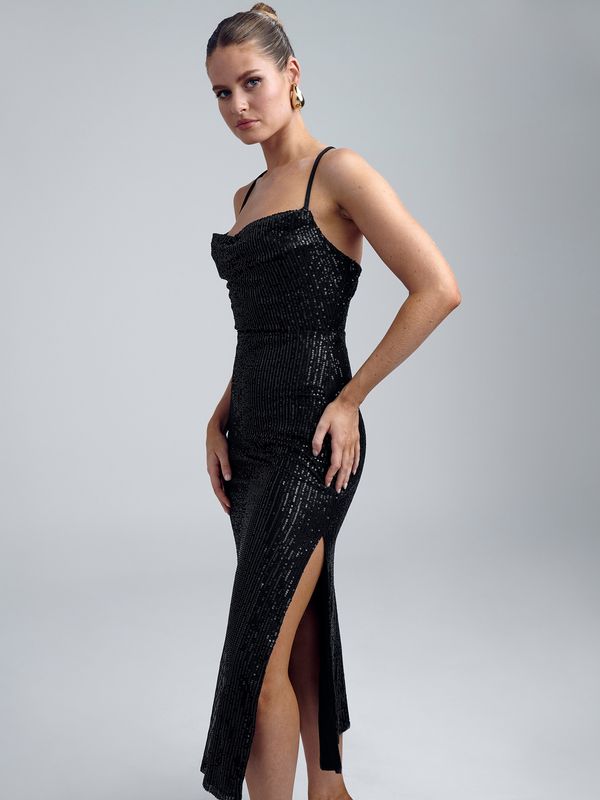 BWLDR BWLDR Obleka 'CELENA '  črna