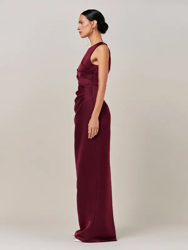 BWLDR BWLDR Obleka 'ESTRELLA GOWN'  rdeča