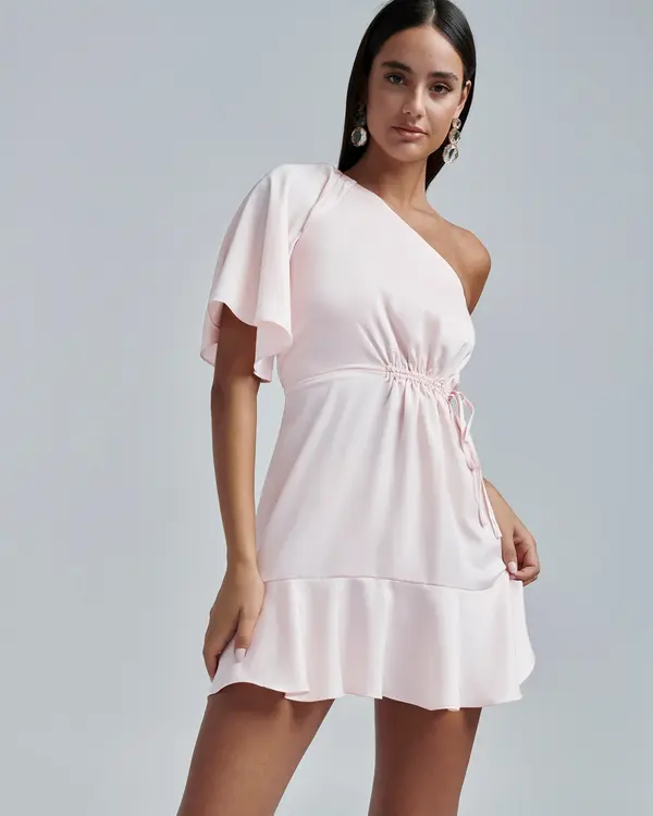 BWLDR BWLDR Obleka 'Jasiah'  rosé