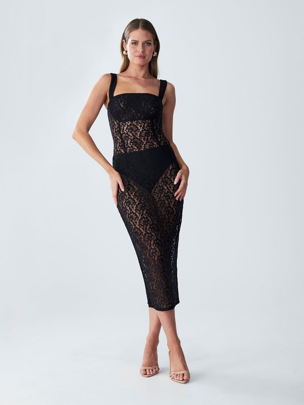 BWLDR BWLDR Obleka 'NALA'  črna