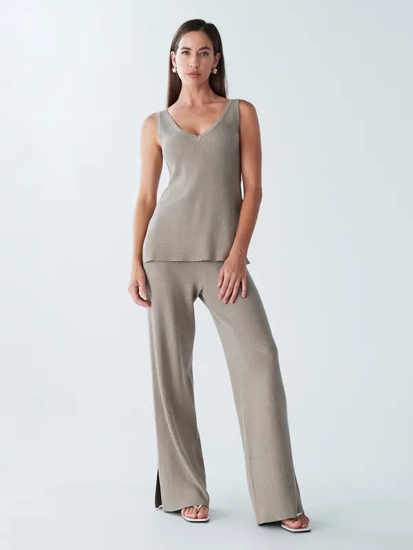 BWLDR BWLDR Top 'ELENOR'  greige