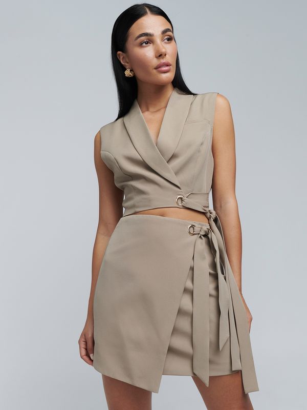 BWLDR BWLDR Top 'MONTANNA'  temno siva